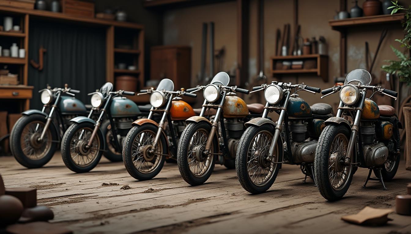 découvrez notre sélection de 7 modèles classiques de motos trial anciennes d'occasion qui séduisent les collectionneurs. plongez dans l'univers des deux-roues vintage et réalisez votre rêve de posséder une belle pièce de collection.