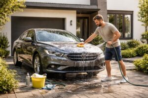 découvrez si vous pouvez laver votre voiture dans votre cour avec notre guide pratique. conseils essentiels et réglementations à connaître pour entretenir votre véhicule en toute légalité.