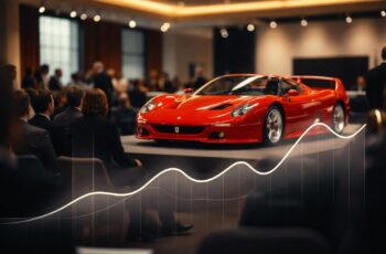 découvrez les tendances récentes des prix de la ferrari f50 lors des enchères, avec une analyse détaillée de son évolution sur le marché.